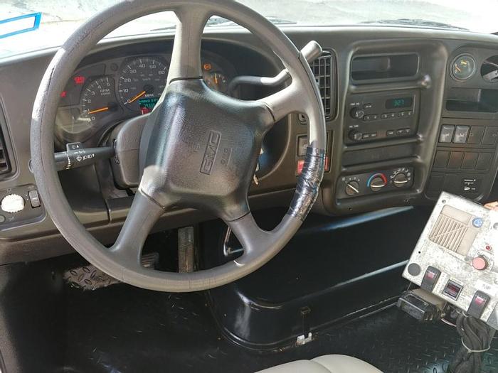 Used Terex TCP36 41ft Cable Placer on a 2007 GMC C5500 Reg Cab Utility Truck - 21808