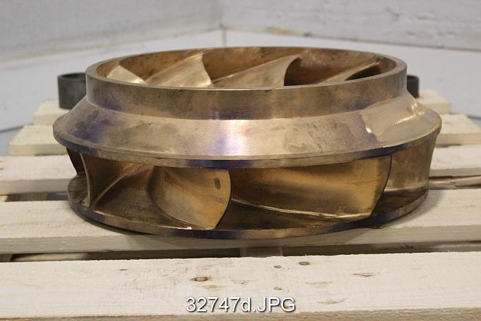 Used Peerless VT-26HXB Vertical Turbine Pump 8 Vane Impeller #32747