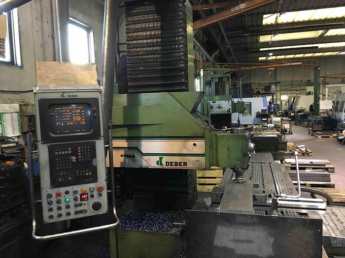 Used DEBER BTM 3500 CNC BED TYPE MILLING MACHINE