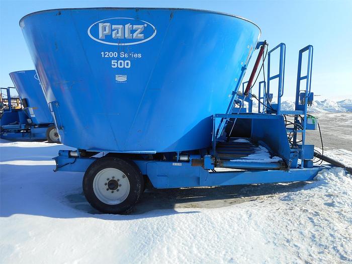 Used PATZ 500 Vertical TMR Mixer for Sale at BRYNSAAS SALES