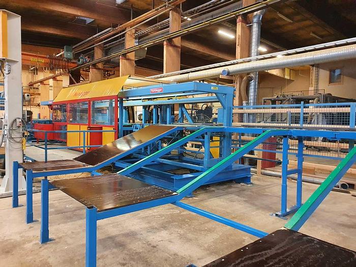 Used 2002 Hundegger  Hundegger K2, jointery line