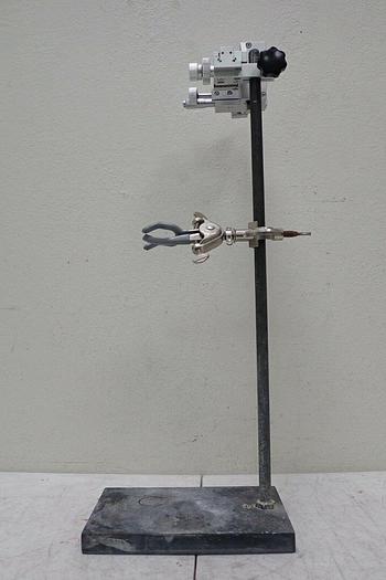Used WPI KITE-L Kite Manual Micromanipulator, Left-Handed, with Stand