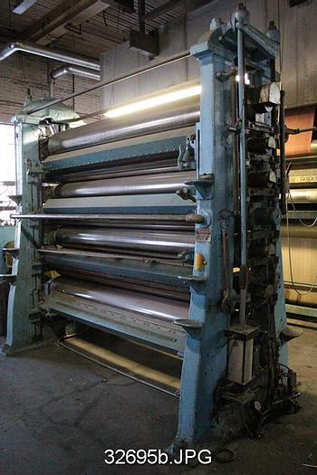 Used Farrel Kusters 7-Roll 88" Calender #32695