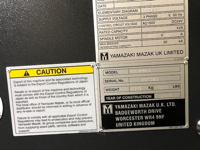 Usato CENTRO DI LAVORO VERTICALE MAZAK VCN 410A - II