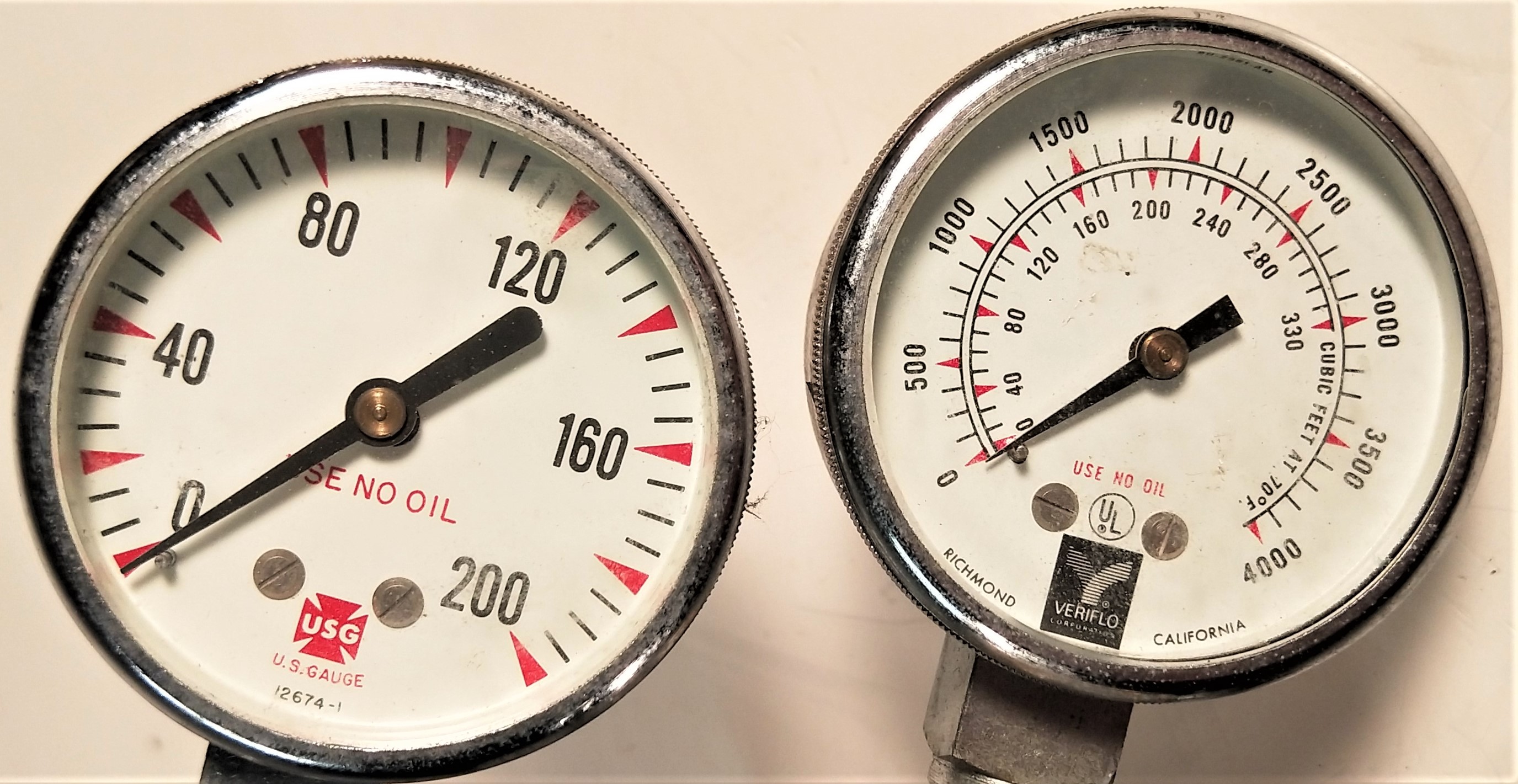 Used Veriflo Dual Stage Pressure Regulator