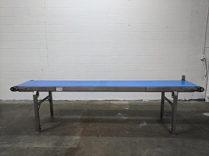 Used 10′ Solid-Belt Conveyor