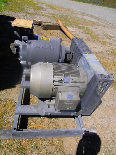 Used Pump, Vacuum, 40 HP, Nash, Mdl SC6, 11" In/4" Out #C741189