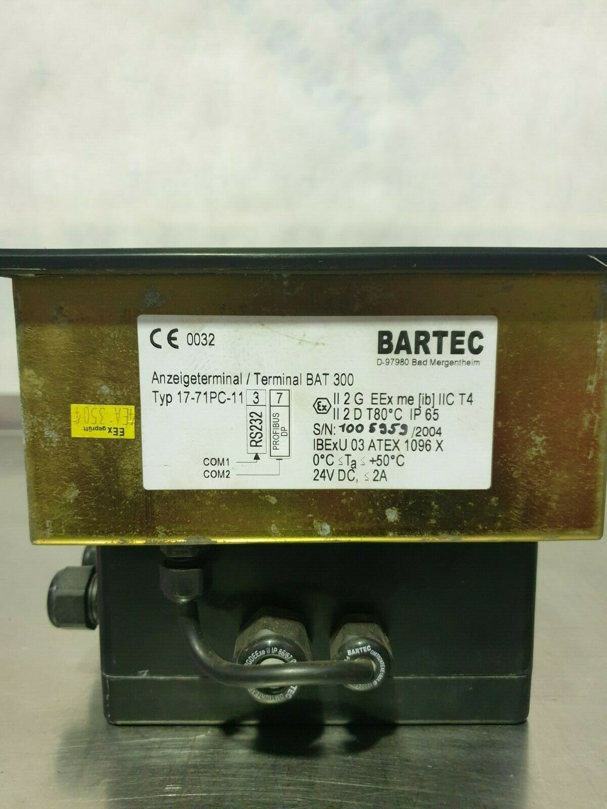 Used Bartec Bat300 17-71PC-11 (3) (7)