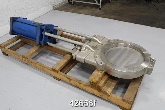 Unused True Line 18" Air Operated Knife Gate Valve #42656
