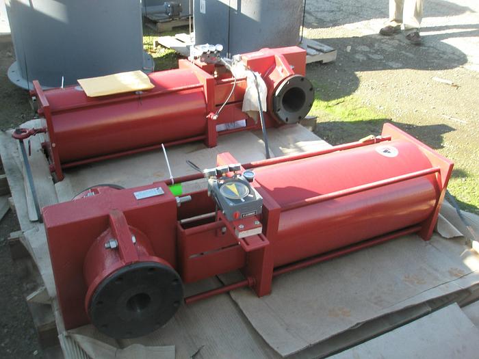 Unused Valve, Pinch, 6" X 3", Red Valve, Series 5200, (2) #C738105