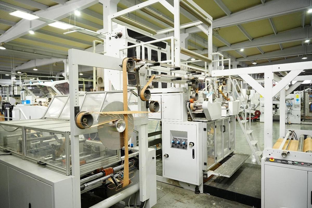 Used GUR İŞ GP-35/S Paper Bag Making Machine with Twisted Handle Unit – 2021