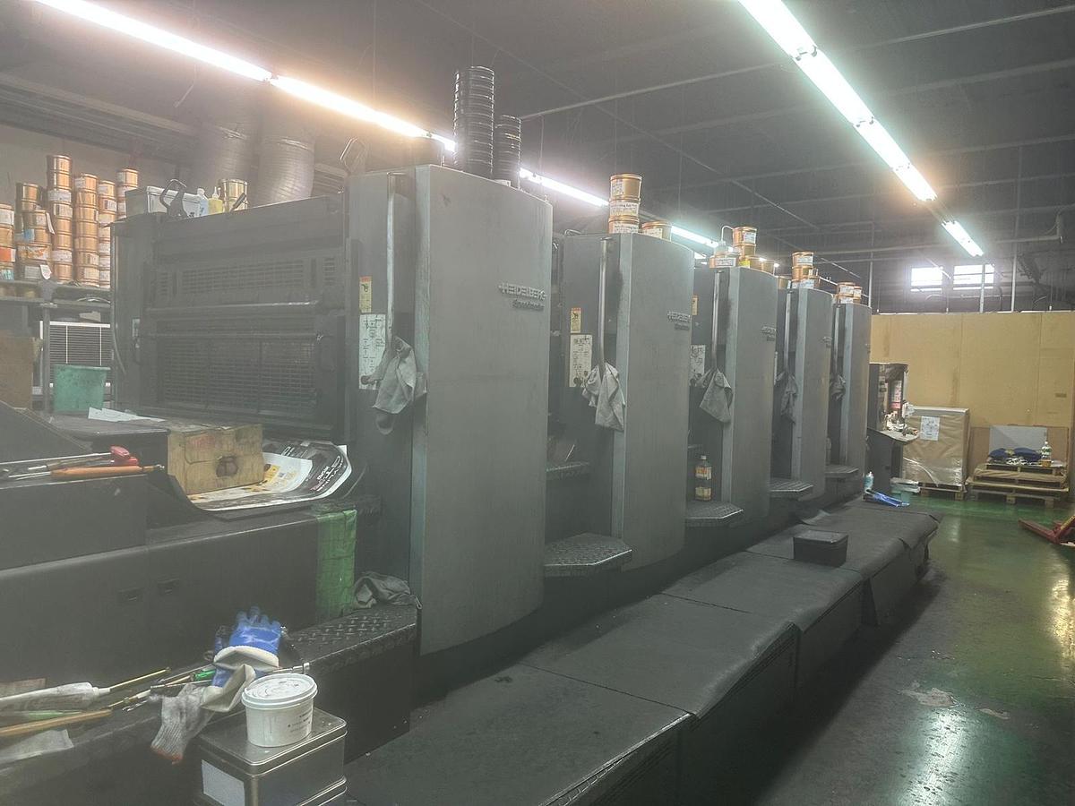 Used Heidelberg CD 102-5 UV & Hybrid (2005) | 5 Color Offset Press 72x102