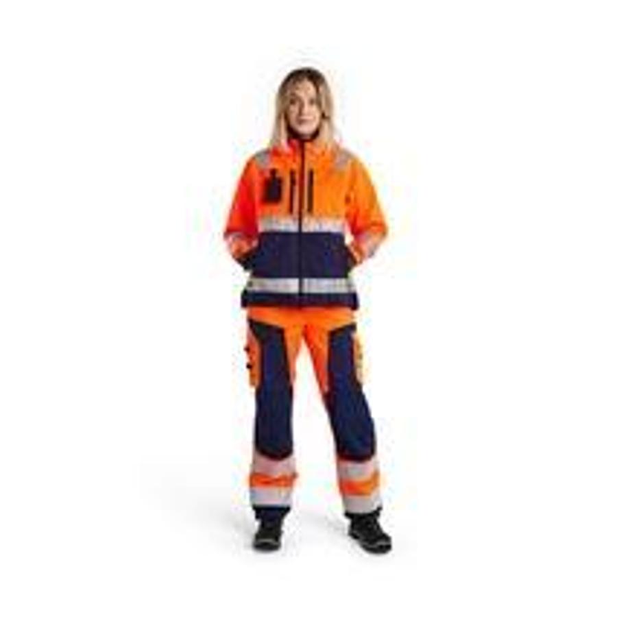 BLAKLÄDER women's high vis softshell jacket 49022517