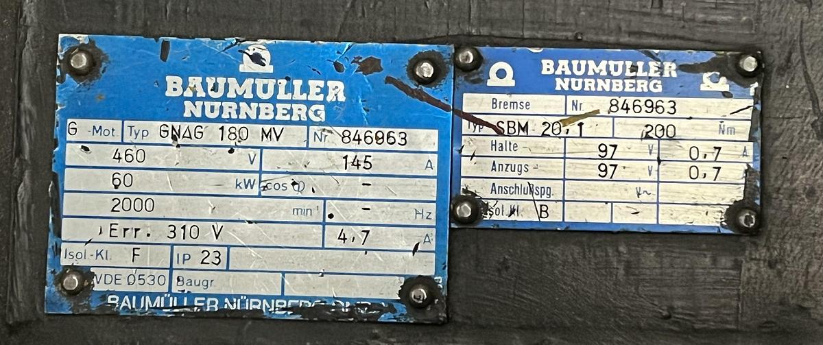 GNAG 180 MV – Baumüller