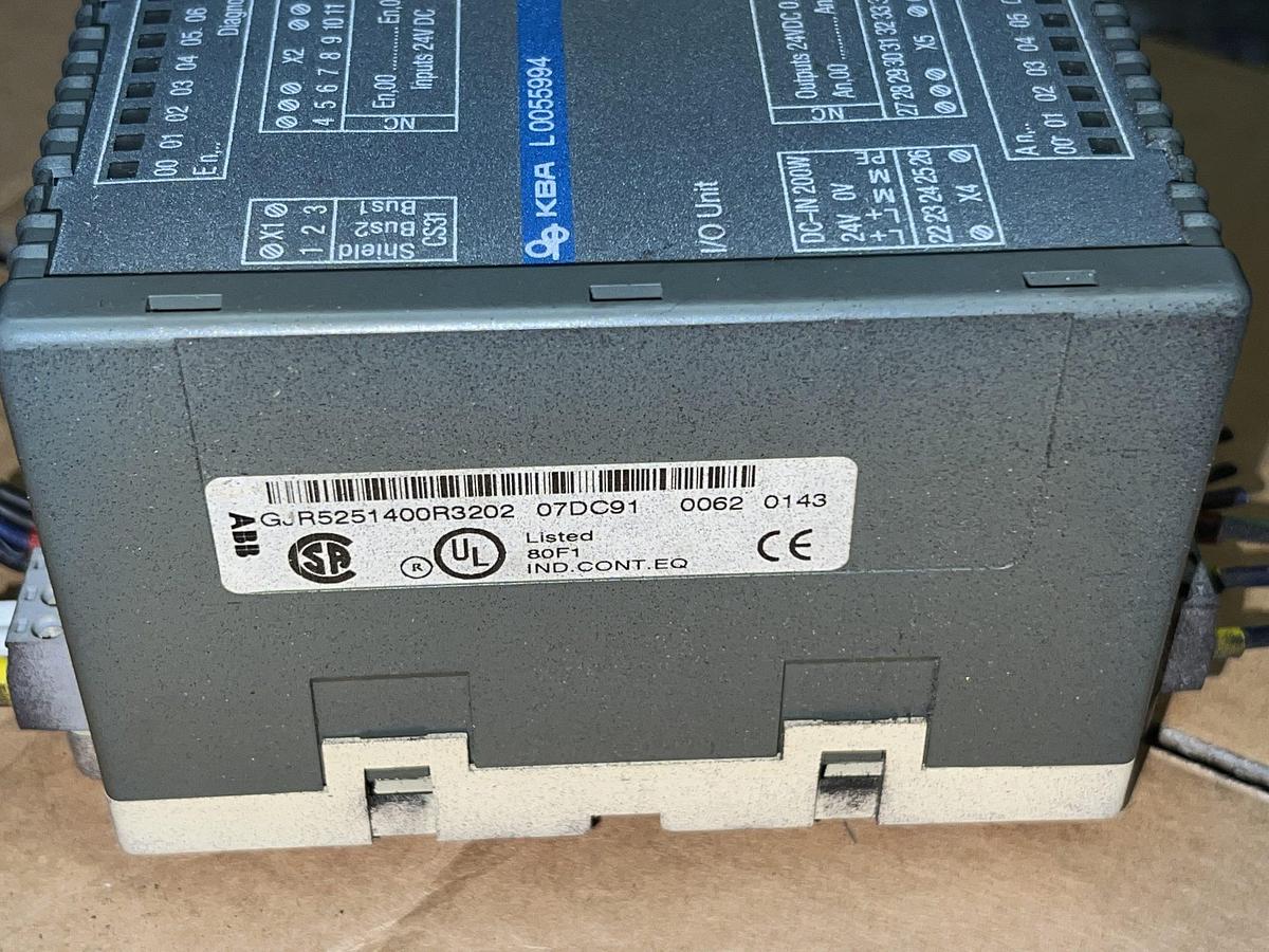 KBA 07 DC 91, 07DC91 – I/O Unit 