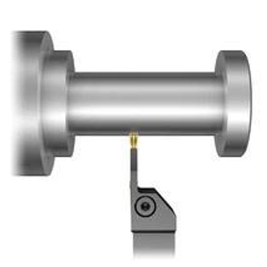 CoroCut QD indexable inserts for longitudinal turning