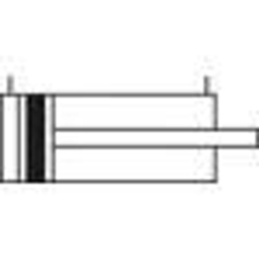 Short-stroke cylinder »ACQ« double-acting, piston diameter Ø 80 mm, stroke 60 mm, G 3/8"