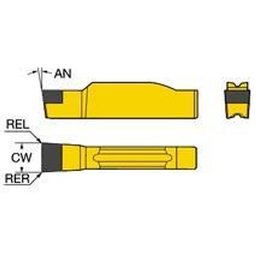 Grooving in hardened workpiece materials