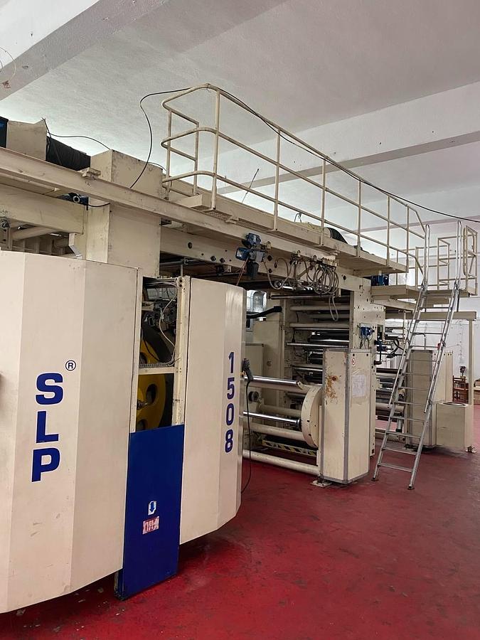 Used Carrint Cargraf Carraro 1508 SLP (2004) | 8 Color Flexo Printing Press