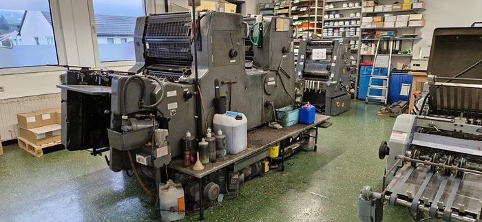 Used Heidelberg MOZPE – 1 – 4 colors – Sheetfed Offset Printing Press