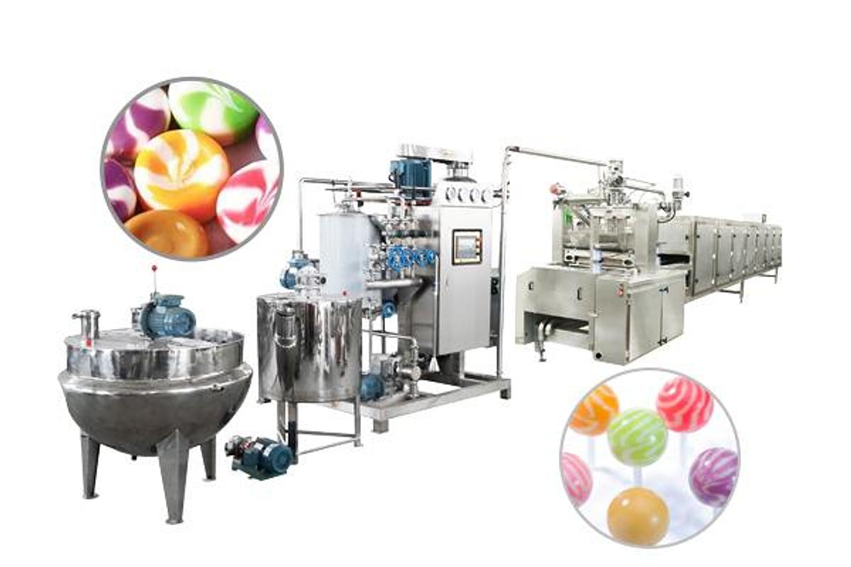 Multifunction candy depositing line HTL-T150/T300/T450/T600