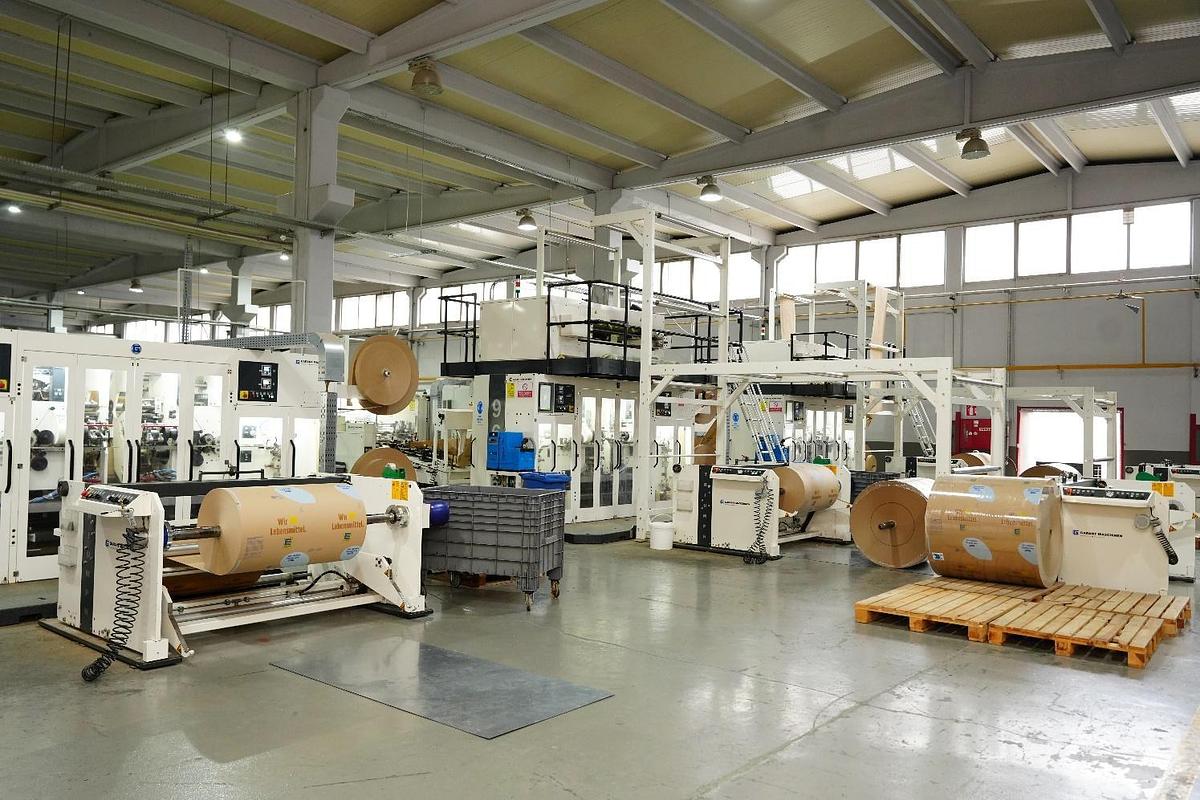 Used Garant Triumph 5-F6 Paper Bag Making Machine with Flat Handle Unit – 2022