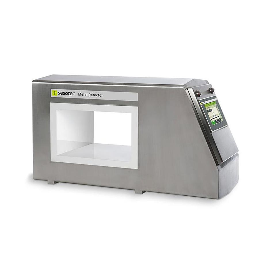 Metal detectors for conveyor belts and hoppers