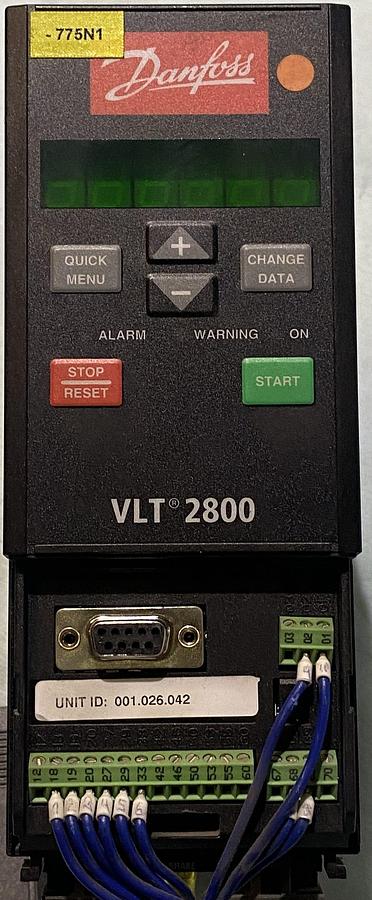 VLT 2800 – 195N1015 – Danfoss Frequency Inverter