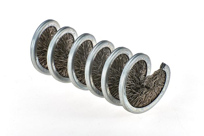 Spiral brushes, trim on the outside or inside