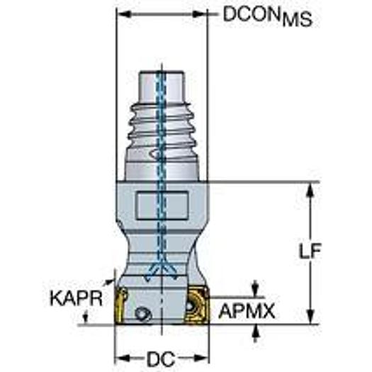CoroMill 490 face and shoulder milling cutters - inch version
