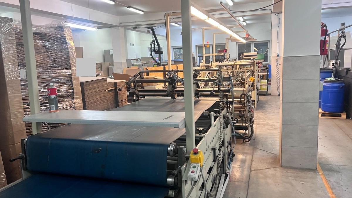 Used Jagenberg Diana 125 (1995) | Folder Gluer 125x80 cm