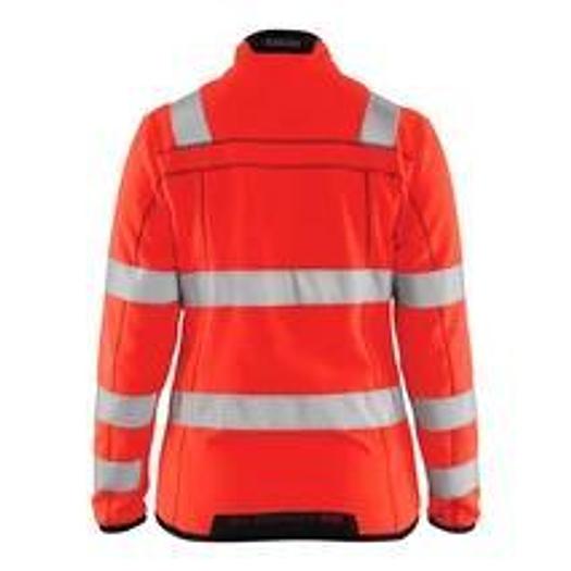 Women's HighVis Microfleece Jacket HighVis Red XS