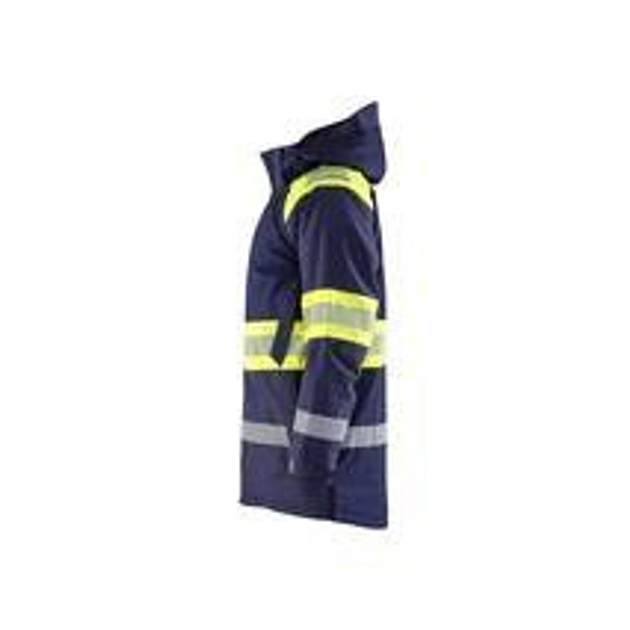 HighVis Winter Parka Navy/ HighVis Yellow M