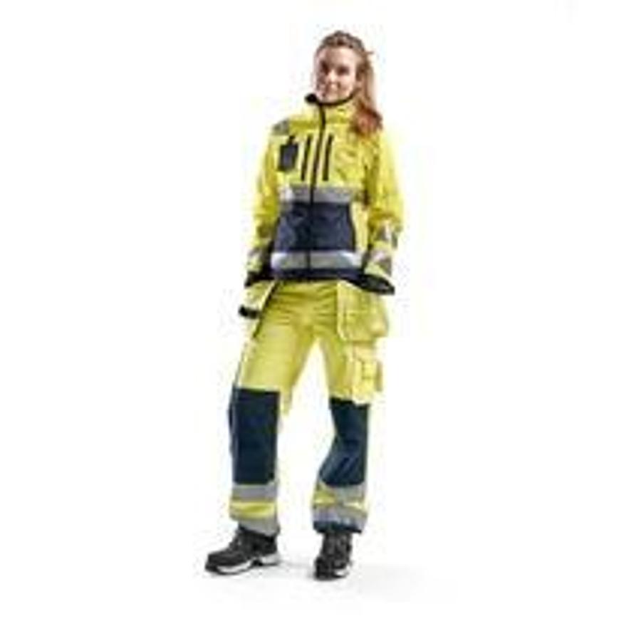 BLAKLÄDER women's high vis softshell jacket 49022517