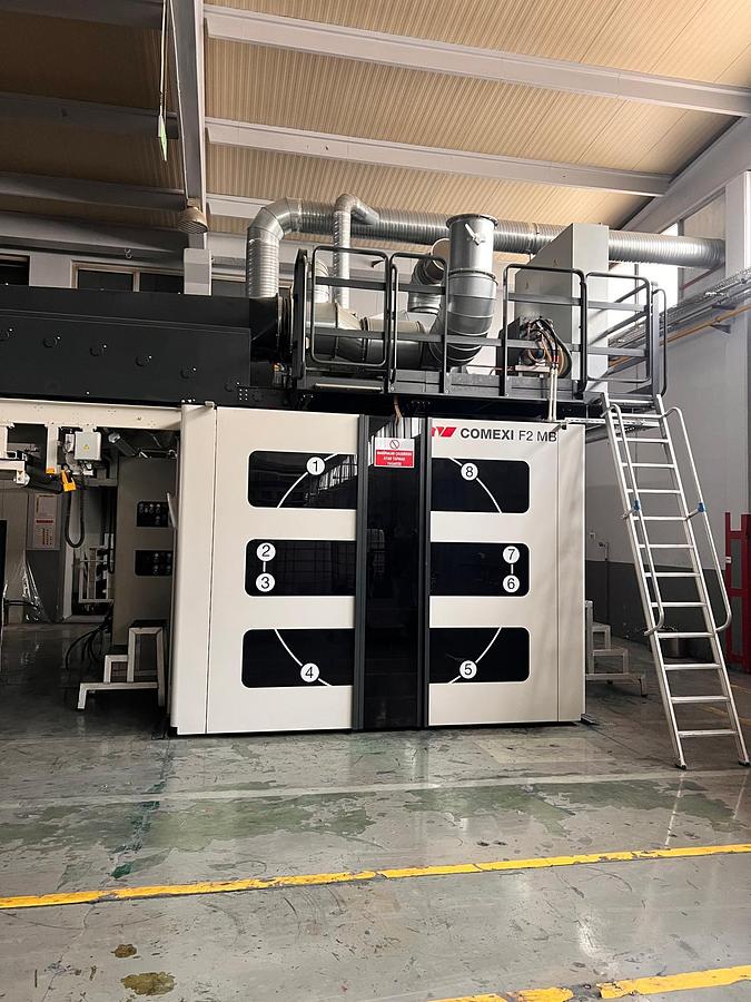 Used Comexi F2 MB 8-Color CI Flexographic Printing Press – 2023