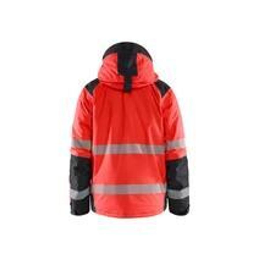 HighVis Winter Jacket HighVis Red/Black 4XL