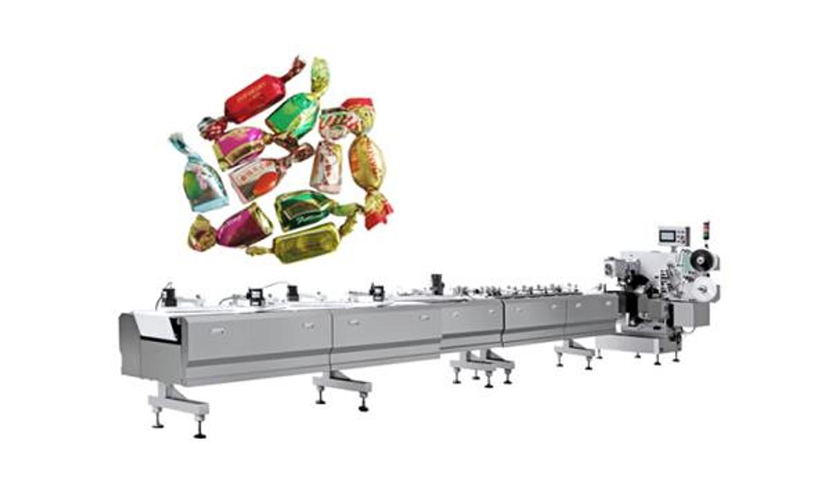 Chocolate Automatic Sorting Twist Packing Machine HTL-1000-S360