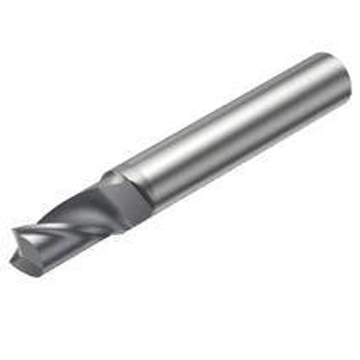 End mill square shape, without corner radius and center cutting edge - Metric version