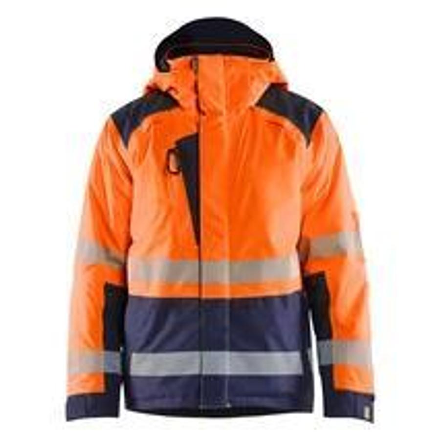 HighVis Winter Jacket HighVis Orange/Navy M