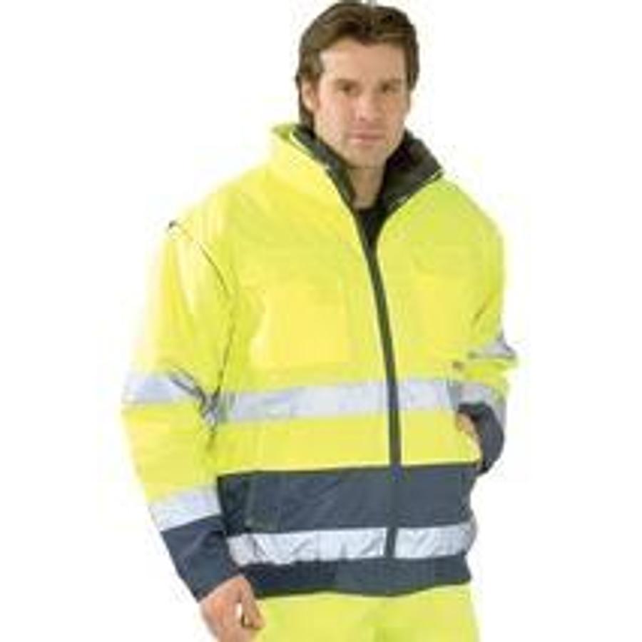 810050 PLANAM, comfort jacket, yellow/navy