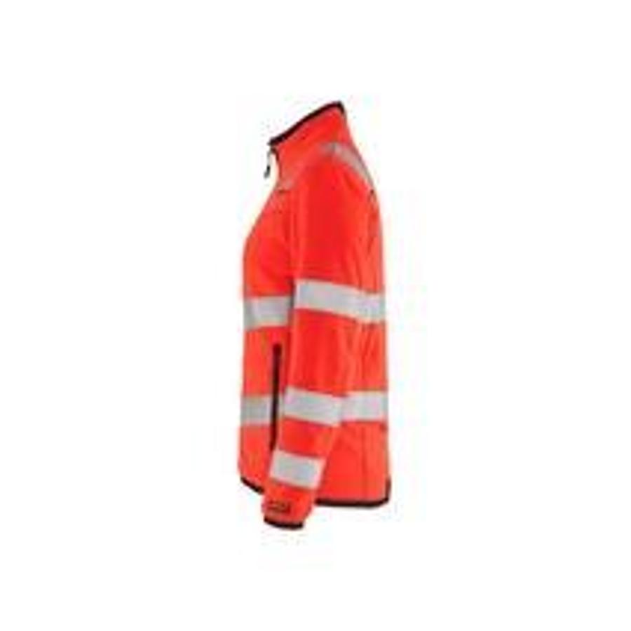Women's HighVis Microfleece Jacket HighVis Red XS