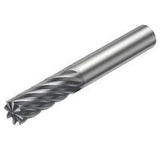 End mill square shape, without corner radius and center cutting edge - Metric version