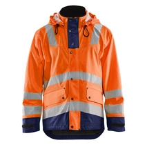 BLAKLÄDER High Vis Raincoat, lined, Level 2 43072003