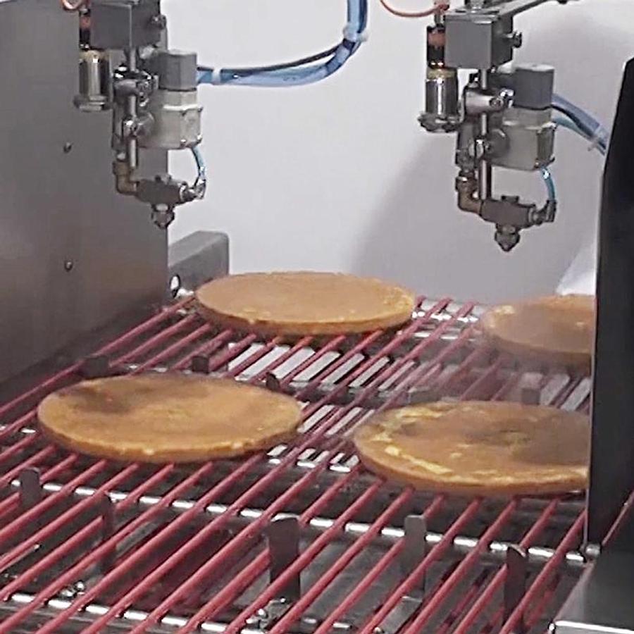 Belsyrup spray system