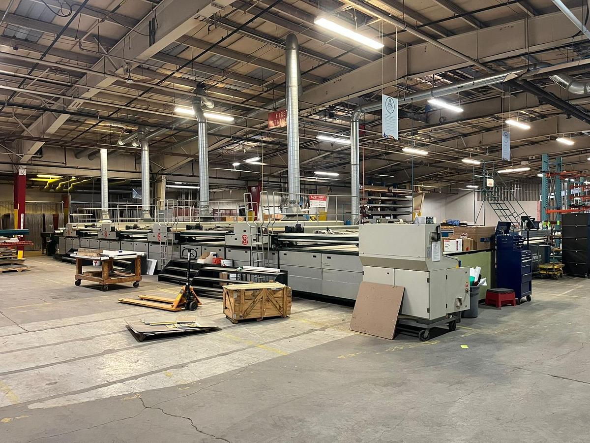 Used Siasprint MultiFormula (2002) | 4 Color Screen Printing Machine 150x215 cm