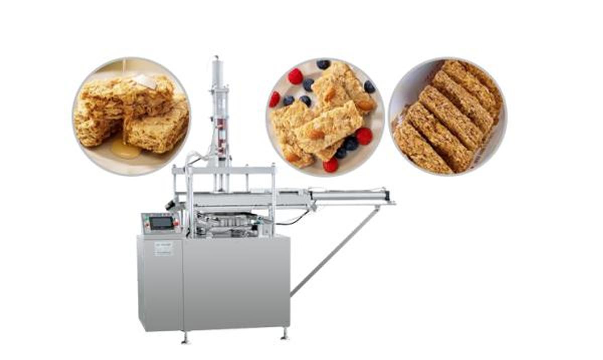 Oatmeal bars making machine