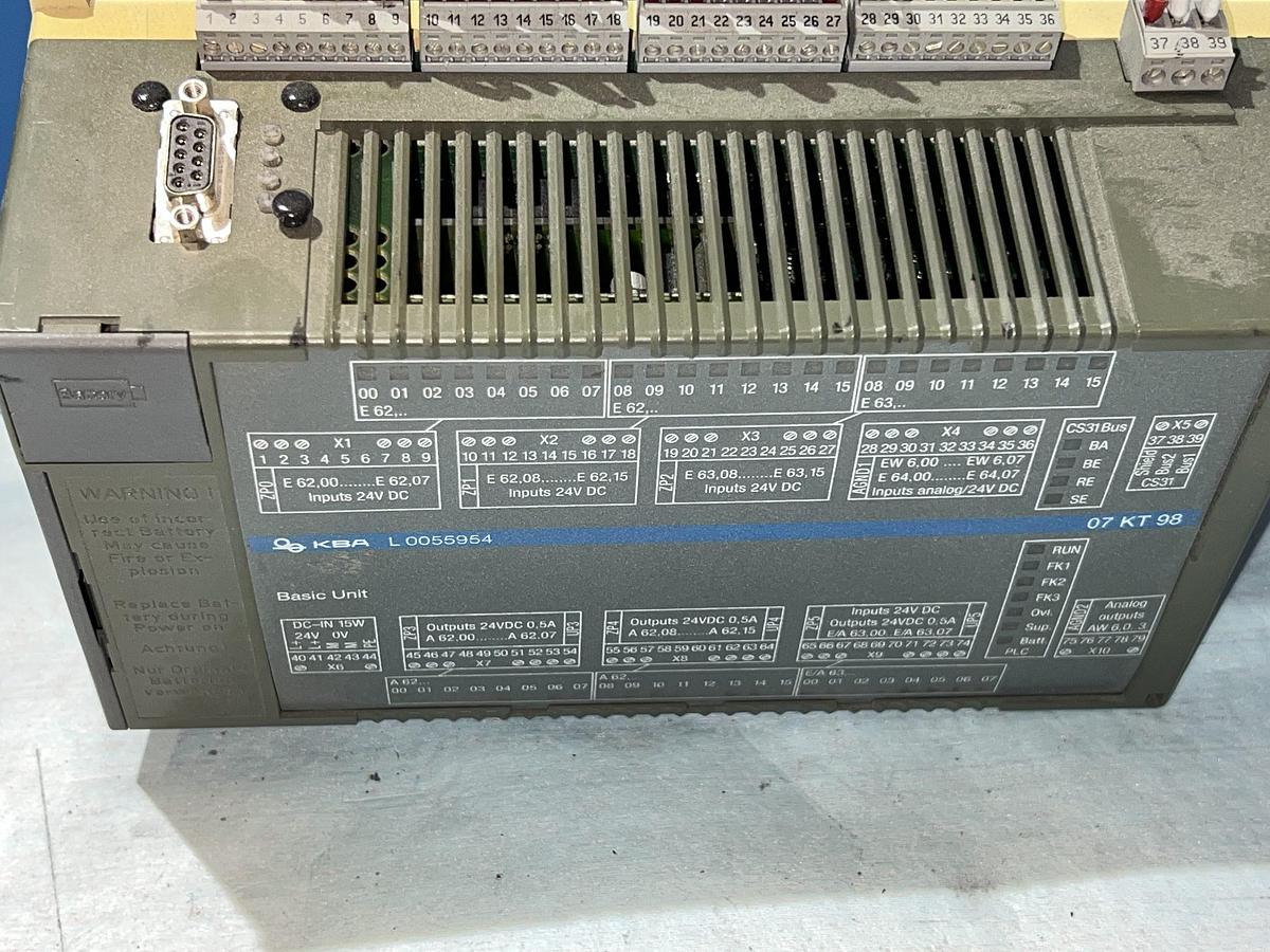 KBA 07 KT 98, 07KT98 (D) – Basic Unit