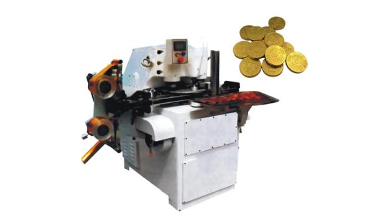 Gold Coin Chocolate Packaging Machine HTL_200A