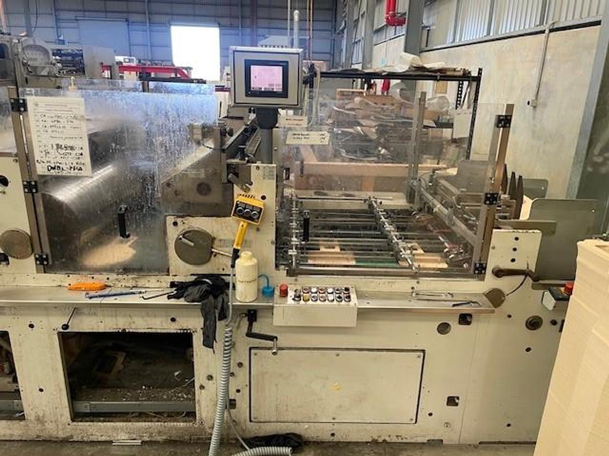 Used Kohmann F1100 Universal (2010) | Window Patching Machine for Corrugated Board