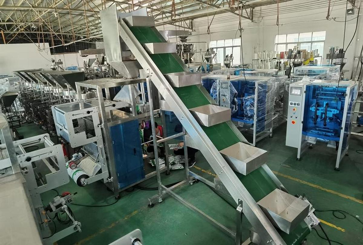 Dried pineapple packaging machine